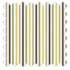 Bacati - Mod Dots/Strps Green Stripes Crib Or Toddler Bed Skirt -Baby Products GUEST 00451e37 a23b 43c1 b666 a957e0aeca23