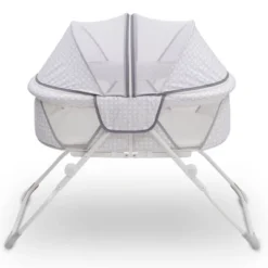 Delta Children EZ Fold Ultra Compact Travel Bassinet - Gray 9 Delta Children EZ Fold Ultra Compact Travel Bassinet - Gray -Baby Products GUEST 0206b701 94f5 4198 a707 f3f8b23cc69d
