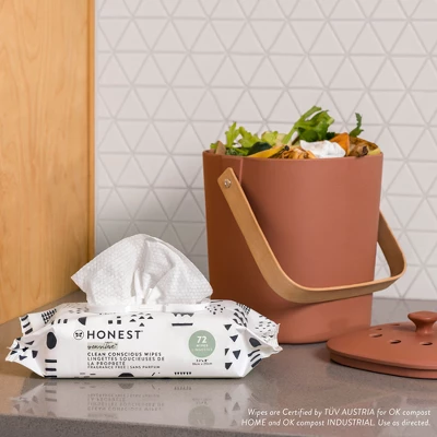 The Honest Company Plant-Based Baby Wipes Made With Over 99% Water - Pattern Play (Select Count) 6 The Honest Company Plant-Based Baby Wipes Made With Over 99% Water - Pattern Play (Select Count) - Image 6