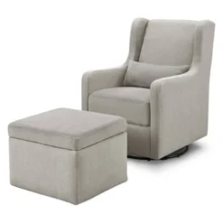 Carter's By DaVinci Adrian Swivel Glider With Storage Ottoman -Baby Products GUEST 09f8ea80 3499 43eb 96c9 69f4f8eb8e01