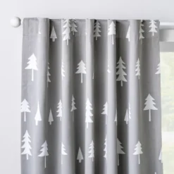 Blackout Curtain Panel Trees - Cloud Island™ Gray -Baby Products GUEST 0c1a6528 cfb3 4264 aa09 1708c1a308f8