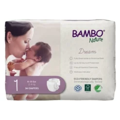 Bambo Nature Dream Disposable Diapers, Eco-Friendly, Size 1 9 Bambo Nature Dream Disposable Diapers, Eco-Friendly, Size 1 -Baby Products GUEST 0fcef6c9 f727 4677 85cf f99a008a069a
