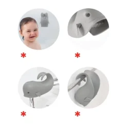Skip Hop Moby Spout Cover - Gray 8 Skip Hop Moby Spout Cover - Gray -Baby Products GUEST 125cc592 05af 4147 92c8 84783f8251ac