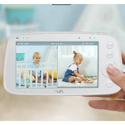 VAVA Split View 5" 720P Video Baby Monitor With 2 Cameras 1 VAVA Split View 5" 720P Video Baby Monitor With 2 Cameras