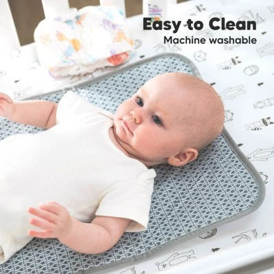 KeaBabies Swift Diaper Changing Pad, Portable Waterproof Diaper Changing Pad For Baby, Travel Changing Pad For Diaper Bag 6 KeaBabies Swift Diaper Changing Pad, Portable Waterproof Diaper Changing Pad For Baby, Travel Changing Pad For Diaper Bag - Image 6