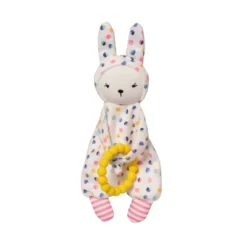 Manhattan Toy Cherry Blossom Days Baby Bunny Soothing Mini Blankie With Removable Silicone Teether -Baby Products GUEST 16960878 2b26 4f76 b2ef 1e9b3ca4e71e