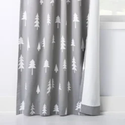 Blackout Curtain Panel Trees - Cloud Island™ Gray -Baby Products GUEST 22582301 9f26 419e 896e 88f3bc1f911f