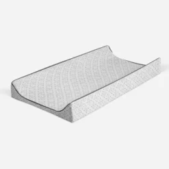 Bacati - Love Quilted Muslin Changing Pad Cover Gray -Baby Products GUEST 2363ba59 39ea 4d12 a075 015da7789358