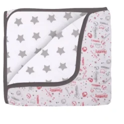 Bacati - Boys Baseball Muslin Red Gray 4 Pc Crib Bedding Set With Sleeping Bag -Baby Products GUEST 266413dd 6219 46ec 83ba af6750bbe8d0