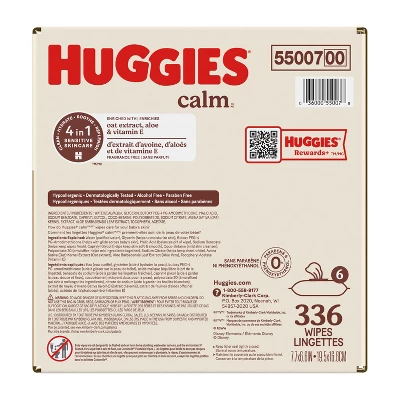 Huggies Calm Baby Wipes - 336ct 10 Huggies Calm Baby Wipes - 336ct - Image 10