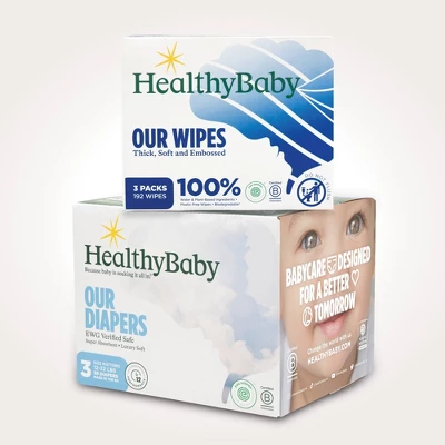 HealthyBaby Wet Baby Wipes - 192ct 14 HealthyBaby Wet Baby Wipes - 192ct - Image 14