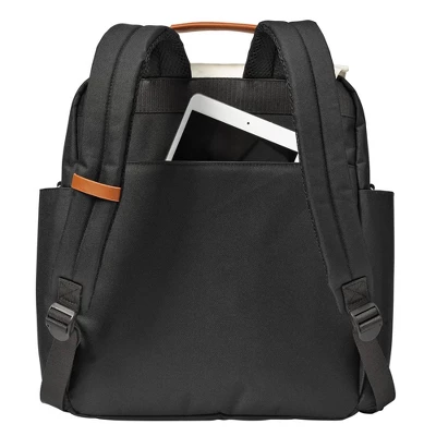 JJ Cole Bloomfield Modular Knapsack Diaper Bag Onyx & Ivory 9 JJ Cole Bloomfield Modular Knapsack Diaper Bag Onyx & Ivory - Image 9