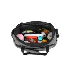 Gray And Black Multi-Compartment Diaper Bag With Changing Pad 8 Gray And Black Multi-Compartment Diaper Bag With Changing Pad -Baby Products GUEST 34244eae 5fcd 4bee a7f2 e27aa4390761