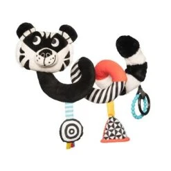 Manhattan Toy Wimmer Ferguson Tiger Baby Spiral For Cribs And Travel Accessories With Rattle, Discovery Mirror And Teethers