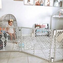 Toddleroo By North States Superyard Duo Extra-Wide Gate And Playard -Baby Products GUEST 3656aea2 a88b 4c90 9366 21daeea9a470