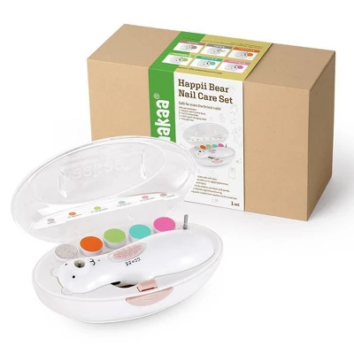 Haakaa Happii Bear Rechargeable Nail Trimmer Set 1 Haakaa Happii Bear Rechargeable Nail Trimmer Set