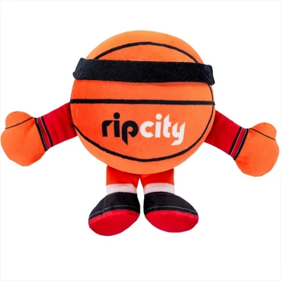 Bleacher Creatures Portland Trail Blazers 8" Kuricha Basketball Sitting Plush 3 Bleacher Creatures Portland Trail Blazers 8" Kuricha Basketball Sitting Plush - Image 3
