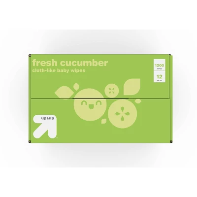 Fresh Cucumber Baby Wipes- Up & Up™ (Select Count) 6 Fresh Cucumber Baby Wipes- Up & Up™ (Select Count) - Image 6
