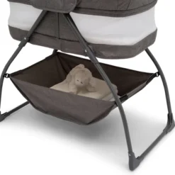 Delta Children TravelMate Compact Fold Bassinet - Gray Tweed 11 Delta Children TravelMate Compact Fold Bassinet - Gray Tweed -Baby Products GUEST 423e9097 49c6 4416 9109 11b423963828