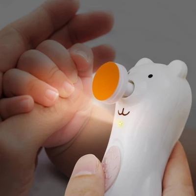 Haakaa Happii Bear Rechargeable Nail Trimmer Set 3 Haakaa Happii Bear Rechargeable Nail Trimmer Set - Image 3