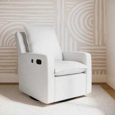 Storkcraft Timeless Side Lever Reclining Glider With USB Charging Port - Ivory 13 Storkcraft Timeless Side Lever Reclining Glider With USB Charging Port - Ivory - Image 13