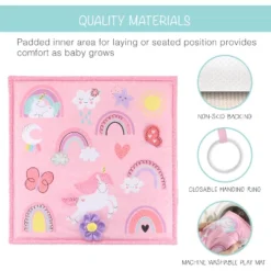 The Peanutshell Rainbow Paradise 7-in-1 Activity Gym & Play Mat For Baby 9 The Peanutshell Rainbow Paradise 7-in-1 Activity Gym & Play Mat For Baby -Baby Products GUEST 472b4cbe bbdc 4484 a475 188aaeac8b7f