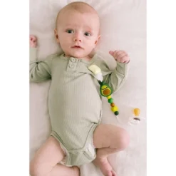 Loulou Lollipop Darling Pacifier Clip - Avocado -Baby Products GUEST 488d343a 6b74 4d73 8779 22e7e67a3173