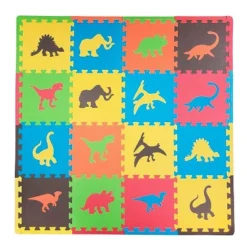 Tadpoles Dinosaur Foam Playmats For Kids |16 Interlocking Foam Mats | Total Floor Coverage 50 X 50 10 Tadpoles Dinosaur Foam Playmats For Kids |16 Interlocking Foam Mats | Total Floor Coverage 50 X 50 -Baby Products GUEST 4a18baae ebf2 498f 8156 812c567d0bca