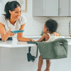 Chicco FastLock Hook-on-Chair Booster Seat - Black -Baby Products GUEST 4b4dc8f4 258e 4e22 84d5 e5dff254d166