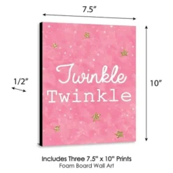Big Dot Of Happiness Pink Twinkle Twinkle Little Star - Baby Girl Nursery Wall Art & Kids Room Decor - Gift Ideas - 7.5 X 10 Inches - Set Of 3 Prints 7 Big Dot Of Happiness Pink Twinkle Twinkle Little Star - Baby Girl Nursery Wall Art & Kids Room Decor - Gift Ideas - 7.5 X 10 Inches - Set Of 3 Prints -Baby Products GUEST 4f802ba9 2f9f 4aca a5d6 994c580bef37