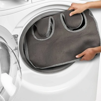 Boppy Compact Antibacterial Shopping Cart Cover - Gray 5 Boppy Compact Antibacterial Shopping Cart Cover - Gray - Image 5