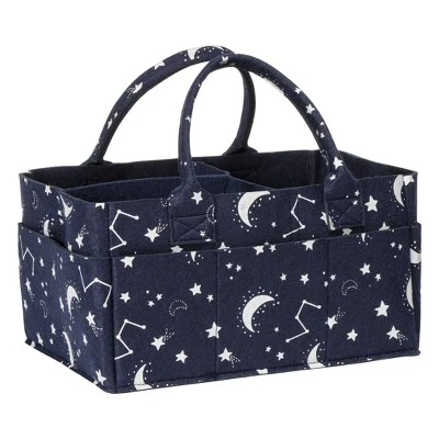 Sammy & Lou Printed Felt Storage Caddy - Stars 1 Sammy & Lou Printed Felt Storage Caddy - Stars