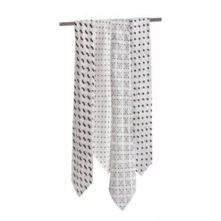 Bacati - LOVE Muslin Swaddling Blankets Set Of 4, Black/White -Baby Products GUEST 5420f6af 8303 4371 80c1 427bbec11f57