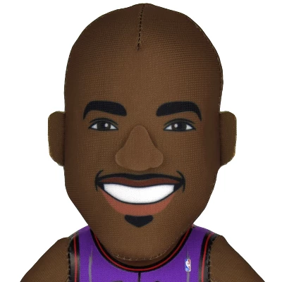 Bleacher Creatures Toronto Raptors Vince Carter 10" Plush Figure 6 Bleacher Creatures Toronto Raptors Vince Carter 10" Plush Figure - Image 6