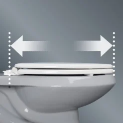 Mayfair By Bemis NextStep2 Never Loosens Elongated Wood Children's Potty Training Toilet Seat With Easy Clean And Slow Close Hinge - White 15 Mayfair By Bemis NextStep2 Never Loosens Elongated Wood Children's Potty Training Toilet Seat With Easy Clean And Slow Close Hinge - White -Baby Products GUEST 5648a600 91a8 4c47 adf4 cef45ac3e022