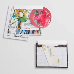 Kids' Art Activity Table With Storage And 2 Bonus Magnetic Display Bars White - RiverRidge Home -Baby Products GUEST 57e11c48 e583 428d 81a5 e6b0ea76395d