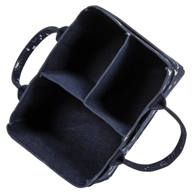 Sammy & Lou Printed Felt Storage Caddy - Stars 2 Sammy & Lou Printed Felt Storage Caddy - Stars - Image 2