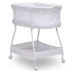Delta Children Sweet Dreams Bassinet With Airflow Mesh - Gray Infinity -Baby Products GUEST 585ddbe8 f97f 4dd3 bc0c 76ba9cb4960f
