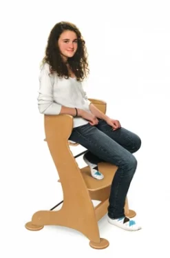 Badger Basket Embassy Adjustable Wood High Chair