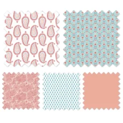 Bacati - Sophia Paisley Aqua Coral 3 Pc Toddler Bedding Sheet Set -Baby Products GUEST 5e2f685f 7de9 4090 88ff 5f0c4b207fc1