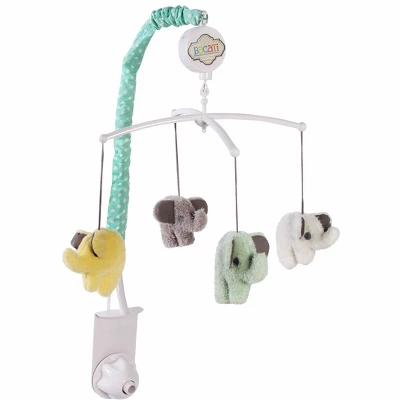 Bacati - Elephants Mint/Yellow/Gray 10 Pc Crib Bedding Set With 2 Crib Fitted Sheets 10 Bacati - Elephants Mint/Yellow/Gray 10 Pc Crib Bedding Set With 2 Crib Fitted Sheets - Image 10