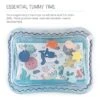 The Peanutshell Sea Life Tummy Time Water Play Mat, Inflatable Sensory Development Toy