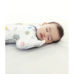 Love To Dream Designer Collection Adaptive Swaddle Wrap - Lite Space White - M -Baby Products GUEST 678e58d7 d3d8 42e2 906b 8b342c49d477