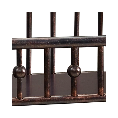 Little Seeds Monarch Hill Ivy Metal Baby Crib 6 Little Seeds Monarch Hill Ivy Metal Baby Crib - Image 6