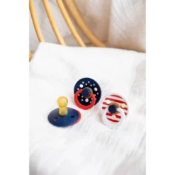 Bibs 2pk Color Latex Pacifiers - Stars & Stripes -Baby Products GUEST 69100221 1e8e 4d15 902c 6c1cc4ceb219