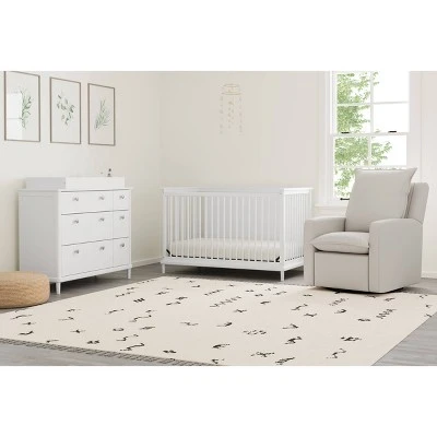 Storkcraft Timeless Side Lever Reclining Glider With USB Charging Port - Ivory 1 Storkcraft Timeless Side Lever Reclining Glider With USB Charging Port - Ivory