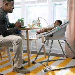Ingenuity Beanstalk Baby To Big Kid 6-in-1 High Chair - Newborn To 5 Years - Ray -Baby Products GUEST 6ba1837e 4112 4749 a205 68d767a51c5b
