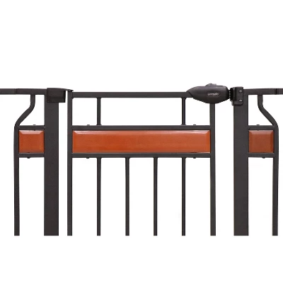 Regalo Extra Wide Home Accents Metal Walk Through Baby Gate 2 Regalo Extra Wide Home Accents Metal Walk Through Baby Gate - Image 2