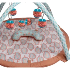Bacati - Baby Activity Gyms & Playmats (Paisley Isabella, Coral/Aqua) -Baby Products GUEST 6fa949c2 5054 4966 b5fd 01d90a136d15