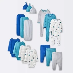 Baby Boys' 16pk Layette Gifting Bundle - Cloud Island™ Blue 9 Baby Boys' 16pk Layette Gifting Bundle - Cloud Island™ Blue -Baby Products GUEST 73b903eb 5896 453a aeb8 ee04930c2ca7